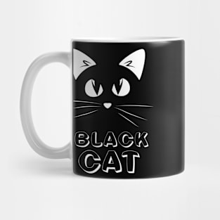 BLACK CAT T-Shirt Mug